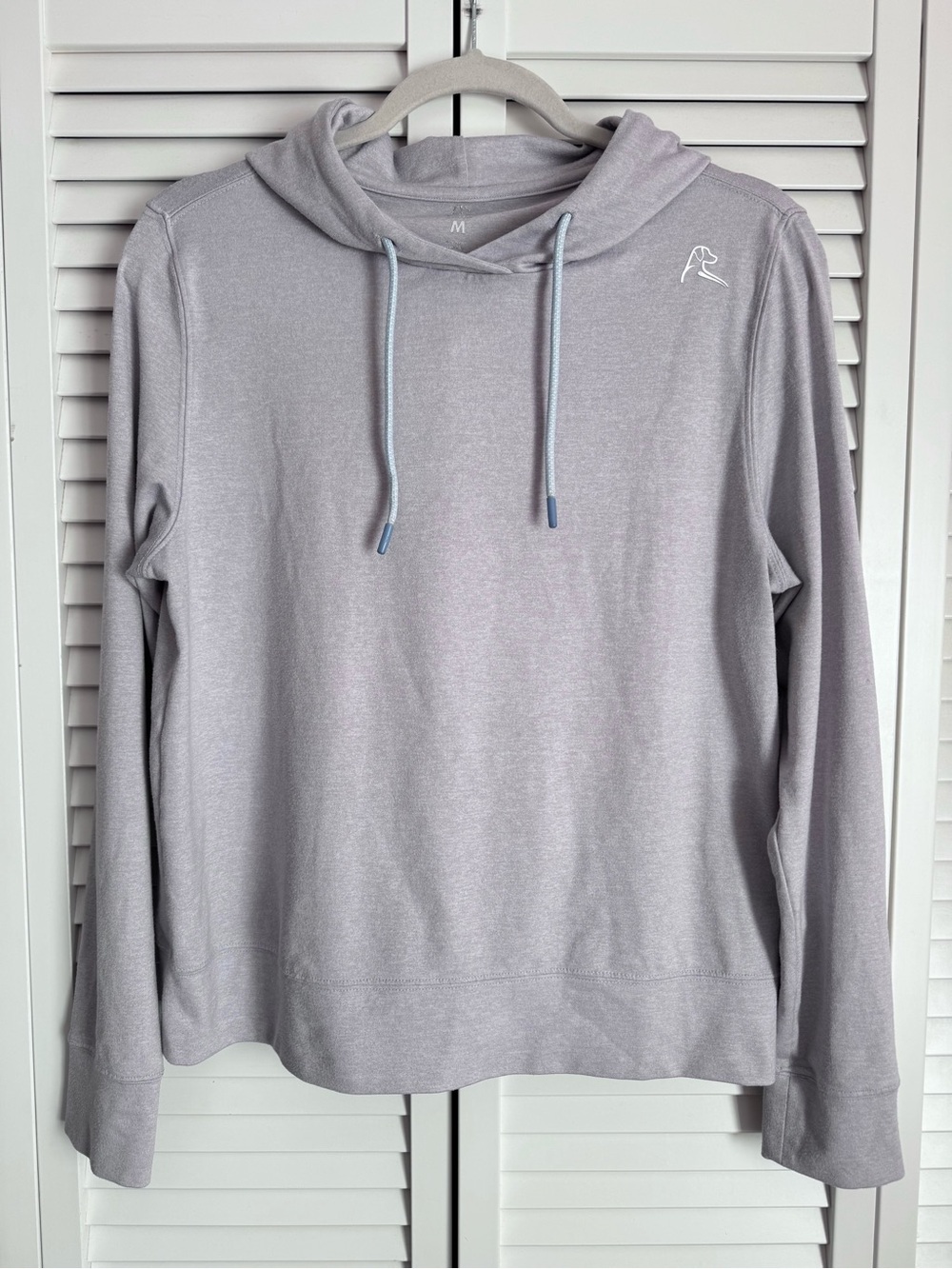 Rhoback Womens Performance Hoodie Pullover Lightweight Sweatshirt Stretch Medium